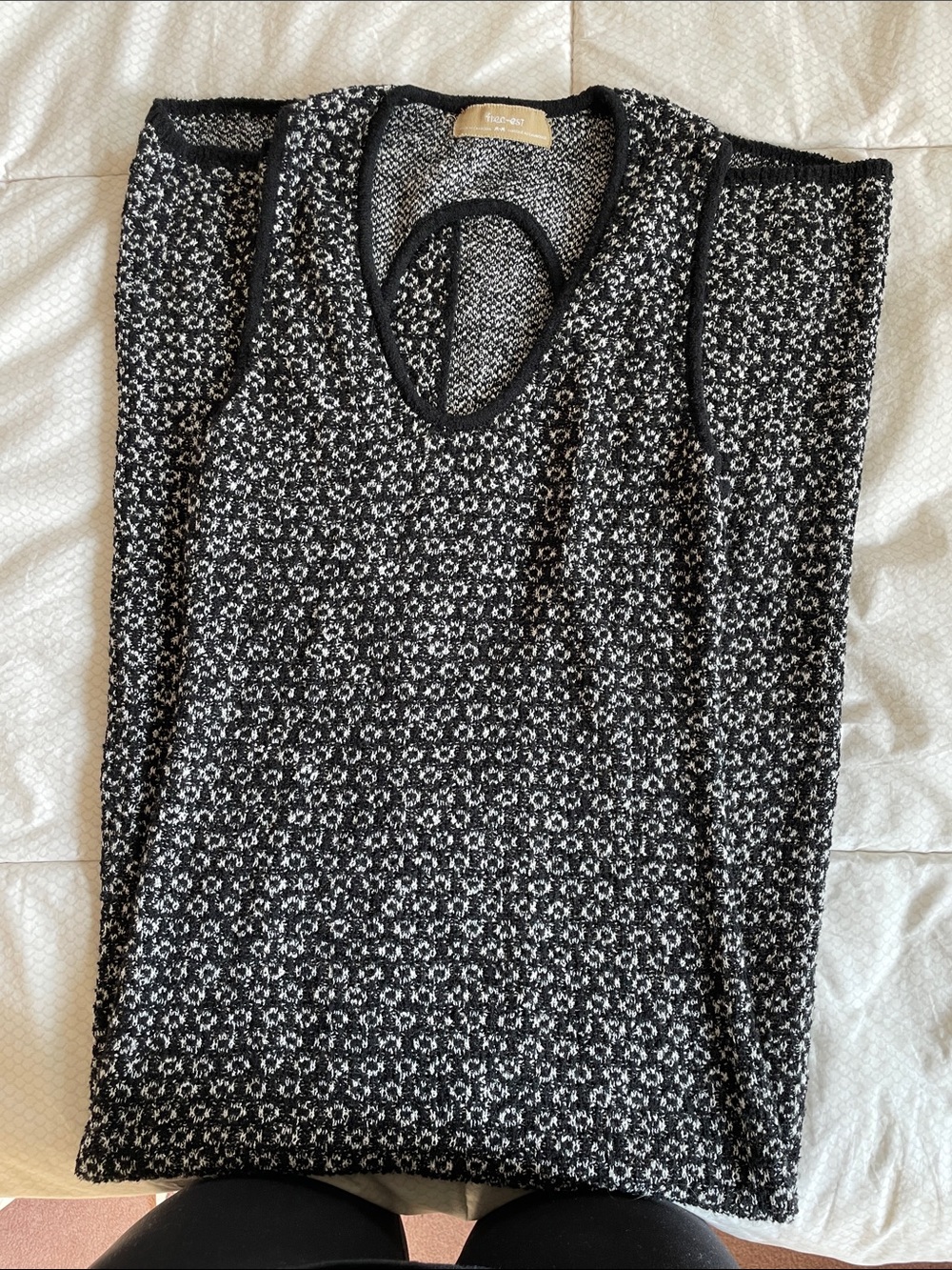 Free People free-est Black Crochet Dress